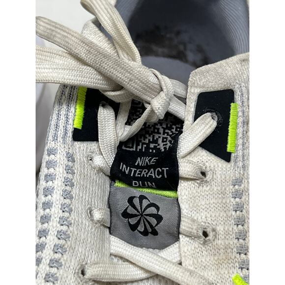 Nike Interact Run White Wolf Grey Black Volt Mens 8.5 main image 5